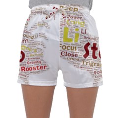 Fighting Golden Rooster  Sleepwear Shorts by Pantherworld143