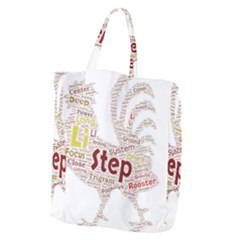 Fighting Golden Rooster  Giant Grocery Tote by Pantherworld143