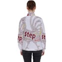 Fighting Golden Rooster  Women s High Neck Windbreaker View2