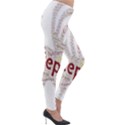 Fighting Golden Rooster  Lightweight Velour Leggings View4