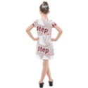 Fighting Golden Rooster  Kids  Cross Web Dress View2