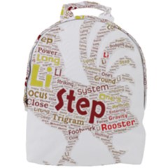 Fighting Golden Rooster  Mini Full Print Backpack by Pantherworld143