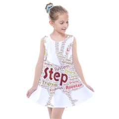 Fighting Golden Rooster  Kids  Summer Dress by Pantherworld143