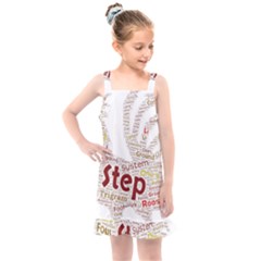 Fighting Golden Rooster  Kids  Overall Dress by Pantherworld143