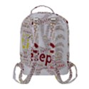 Fighting Golden Rooster  Flap Pocket Backpack (Small) View3