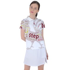 Fighting Golden Rooster  Women s Polo Tee