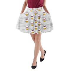 Santa And His Elves A-line Pocket Skirt