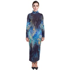 Luminescence Turtleneck Maxi Dress