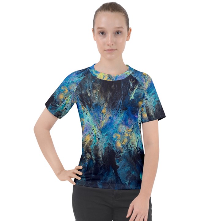 Luminescence Women s Sport Raglan Tee