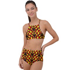 Rby-b-9-2 High Waist Tankini Set by ArtworkByPatrick