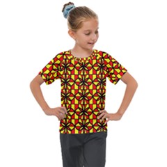 Rby-b-9-2 Kids  Mesh Piece Tee