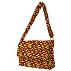 Rby-b-9-4 Full Print Messenger Bag (m) by ArtworkByPatrick