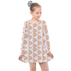 Df Giovanni Di Graziano Kids  Long Sleeve Dress by deformigo