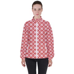 Df Persimmon Women s High Neck Windbreaker by deformigo