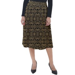 Df Nusa Penida Classic Velour Midi Skirt  by deformigo