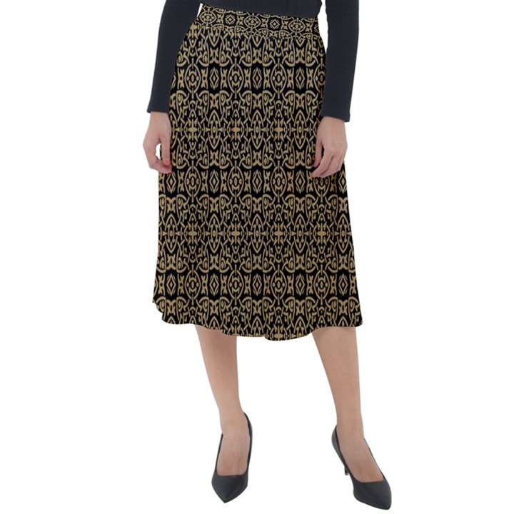 DF Nusa Penida Classic Velour Midi Skirt 