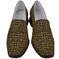 Df Nusa Penida Women s Chunky Heel Loafers by deformigo