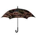 Old Embroidery 1 1 Hook Handle Umbrellas (Medium) View3