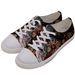 Old Embroidery 1 1 Women s Low Top Canvas Sneakers by bestdesignintheworld