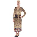 Old Embroidery 1 2 Velvet Maxi Wrap Dress View1