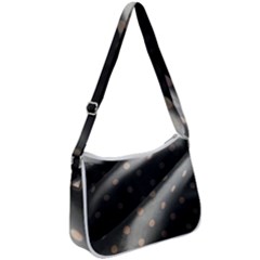 Polka Dots 1 1 Zip Up Shoulder Bag by bestdesignintheworld