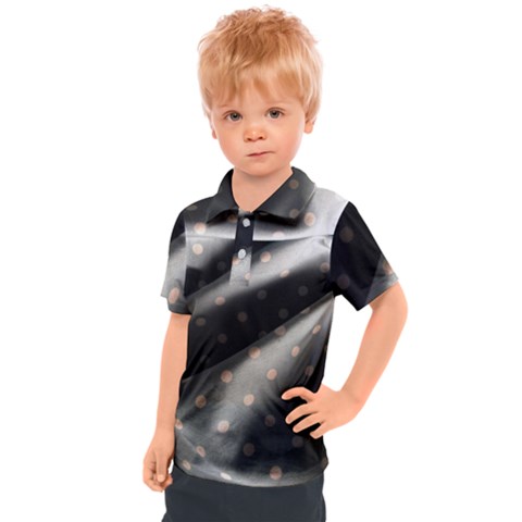 Polka Dots 1 1 Kids  Polo Tee by bestdesignintheworld