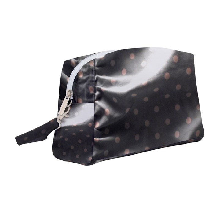 Polka Dots 1 2 Wristlet Pouch Bag (Medium)