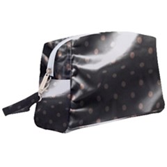 Polka Dots 1 2 Wristlet Pouch Bag (large) by bestdesignintheworld