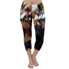 Lilies 1 1 Capri Winter Leggings  by bestdesignintheworld