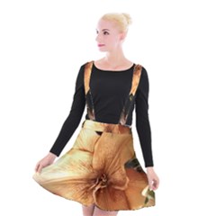 Lilies 1 3 Suspender Skater Skirt by bestdesignintheworld