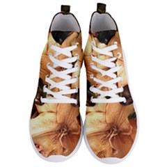 Lilies 1 3 Men s Lightweight High Top Sneakers by bestdesignintheworld