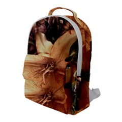 Lilies 1 3 Flap Pocket Backpack (large) by bestdesignintheworld