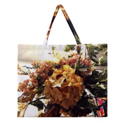 Begonia 1 2 Zipper Large Tote Bag by bestdesignintheworld