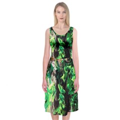 Plants 1 1 Midi Sleeveless Dress