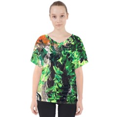 Plants 1 1 V-neck Dolman Drape Top by bestdesignintheworld