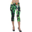 Plants 1 1 Lightweight Velour Capri Leggings  View1