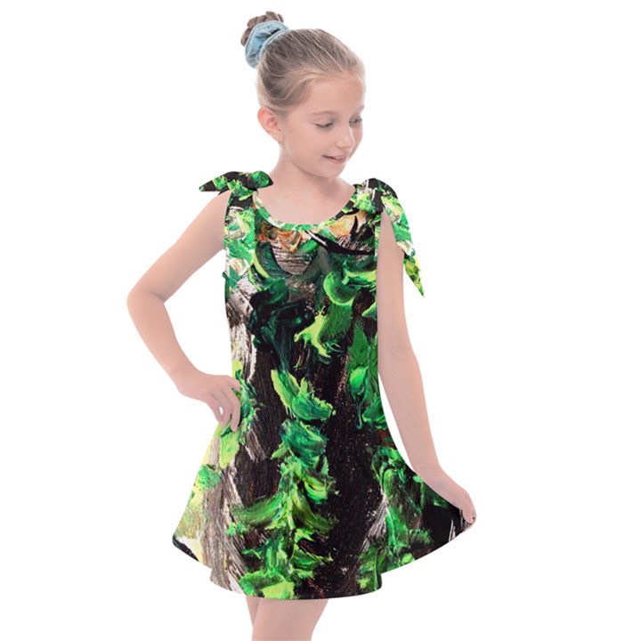 Plants 1 1 Kids  Tie Up Tunic Dress