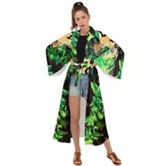 Plants 1 1 Maxi Kimono by bestdesignintheworld