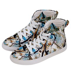 Lilies 1 7 Women s Hi-top Skate Sneakers by bestdesignintheworld