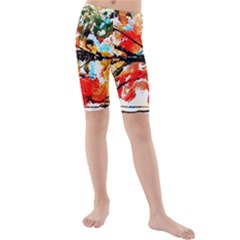 Lilies 1 7 Kids  Mid Length Swim Shorts by bestdesignintheworld