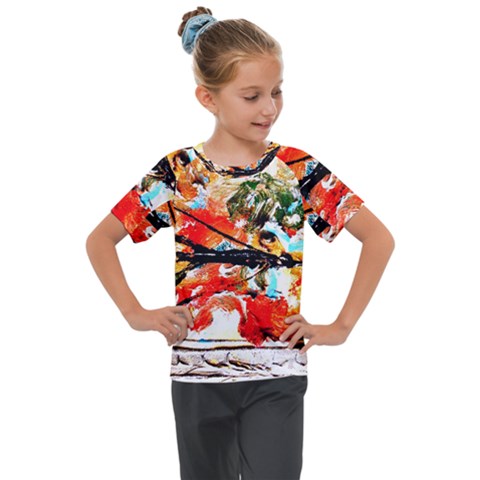 Lilies 1 7 Kids  Mesh Piece Tee by bestdesignintheworld