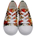 Lilies In A Vase 1 4 Kids  Low Top Canvas Sneakers View1