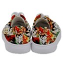 Lilies In A Vase 1 4 Kids  Low Top Canvas Sneakers View4