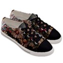 Old Embroidery 1 1 Men s Low Top Canvas Sneakers View3