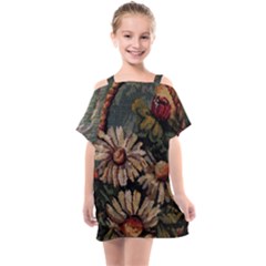 Old Embroidery 1 1 Kids  One Piece Chiffon Dress by bestdesignintheworld