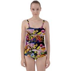 Alice Walk 1 2 Twist Front Tankini Set by bestdesignintheworld