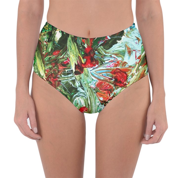 Eden Garden 1 4 Reversible High-Waist Bikini Bottoms