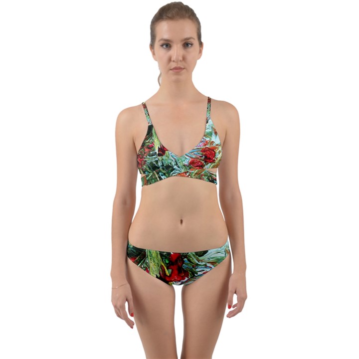 Eden Garden 1 4 Wrap Around Bikini Set