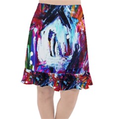 Funny House 1 1 Fishtail Chiffon Skirt by bestdesignintheworld