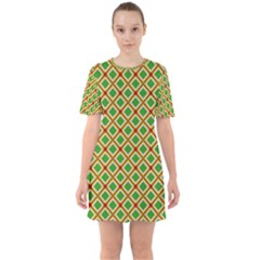 Df Irish Wish Sixties Short Sleeve Mini Dress